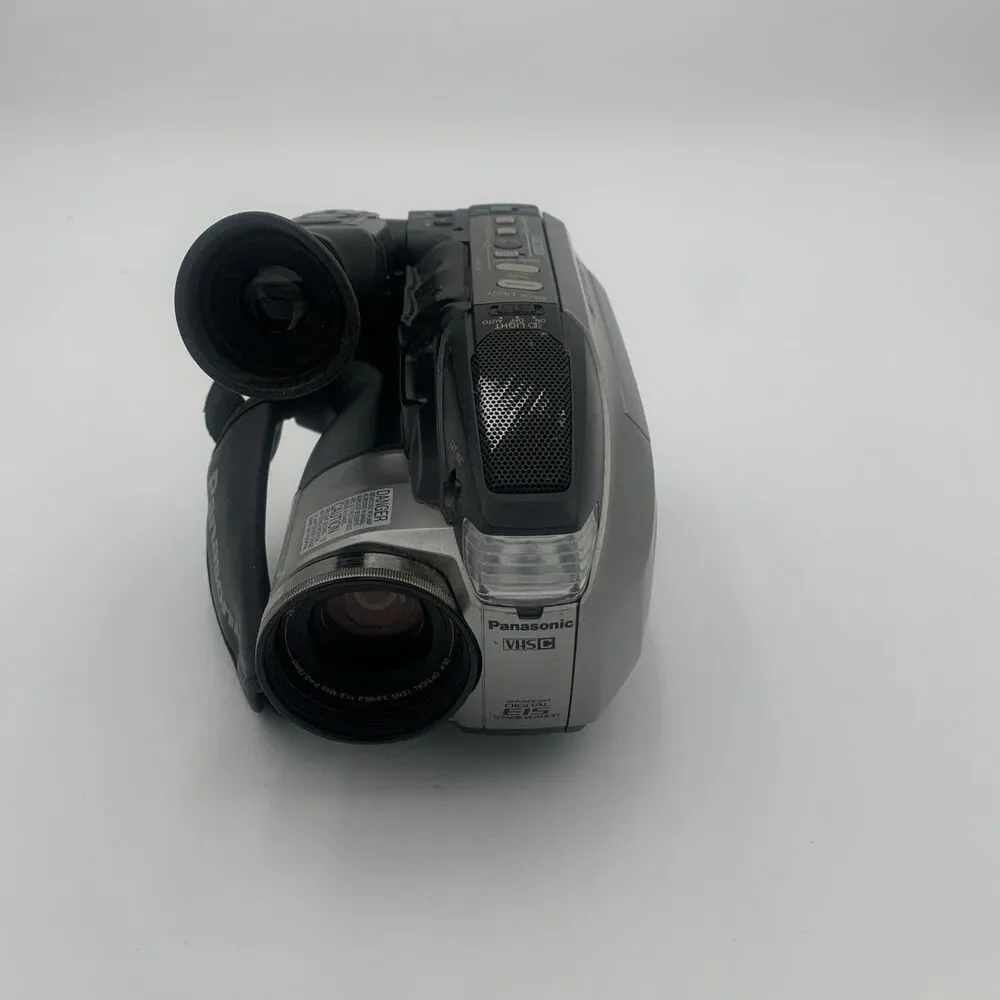 Panasonic Black and Silver Video Camera